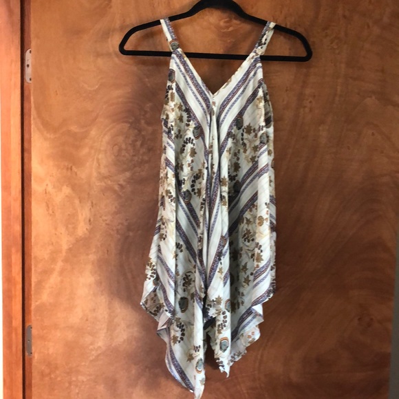 Flint & Moss pale green scarf top - Picture 3 of 7